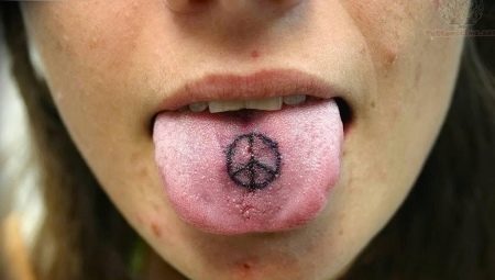 All about the tattoo on the tongue
