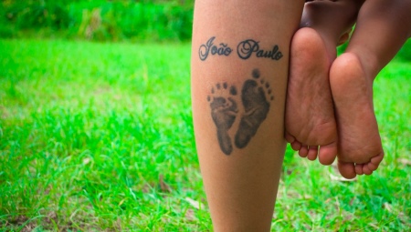 All about the tattoo with the name of the child