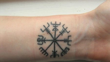 Hình xăm Vegvisir ý nghĩa của la bàn runic của người Viking Scandinavia  và Slavic dành cho nam và nữ phác thảo hình xăm trên lưng vai và các khu  vực khác