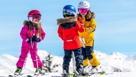 Elegir un traje de esquí para niños