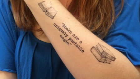 Significado e esboços de tatuagens de livros