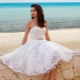 Gaun pengantin pendek - menyerlahkan keindahan kaki