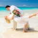 Plážové ležérní plážové svatební šaty