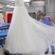 Dry cleaning of a wedding dress
