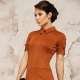 Terracotta jurk - een veelzijdige look