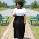 Długie spódnice dla otyłych kobiet