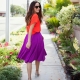 Les meilleurs modèles et le processus de couture d'une jupe mi-soleil