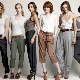 Styles of women's trousers