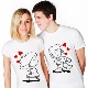 T-shirt untuk kekasih