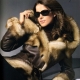 Women's leather sheepskin coats