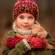 Bonnets tricotés pour enfants