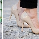 Beige and nude shoes