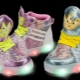 Luminous sneakers for children