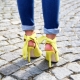 Żółte sandały
