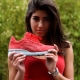 Red sneakers