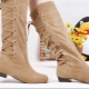 Lace-up boots