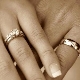 Dvigubi vestuviniai žiedai