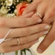 Vjenčano prstenje s dijamantima
