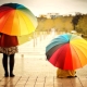 Szivárványos esernyők
