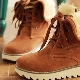 Women's winter boots with thick soles