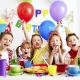 Verjaardagstafeldecoratie voor kinderen