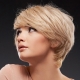 Pixie haircut for a round face: options for different hair lengths and original styling ideas