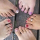 Formas de uñas de los pies