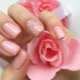 Mga ideya para sa paglikha ng naka-istilong pink manicure
