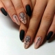 Ideas and design options for openwork manicure