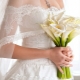 Smukke bryllupsbuketter af bruden fra calla liljer