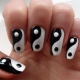Yin-Yang manicure - oriental flavor for your look