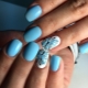 Manicure with butterflies and rhinestones: fashion trends and design examples