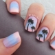 Palm tree manicure: creative decor ideas and tips for use