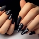 Matte long nails: features and design ideas