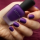 Idea manicure ungu matte dan trend fesyen