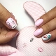 Fashion trends and design ideas for manicure with a bunny