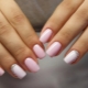 Delicate roze manicure - de belichaming van vrouwelijkheid en charme