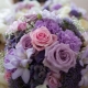 Lilac bouquet para sa nobya: pagpili ng mga bulaklak at mga ideya sa disenyo