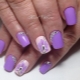 Lilac manicure: maliliwanag na ideya at pinong disenyo