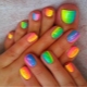 Bright pedicure - original ideas for nail design
