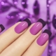 Purple French op nagels: decorideeën en mooie combinaties