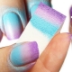 How to make a gradient on your nails?