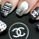 Manicure w stylu Chanel