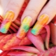 Rainbow manicure: mga lihim ng disenyo at mga ideya sa fashion