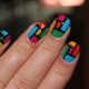 All about drawings on nails with acrylic paints