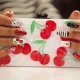 Fruit manicure: design and step by step