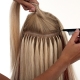 הארכת שיער קפסולה: תכונות וסוגי ההליך