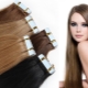 Features of tape hair extension