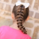 Möglichkeiten zum Flechten von Zöpfen für Mädchen: einfache Frisuren