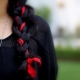 The subtleties of weaving braids with ribbons